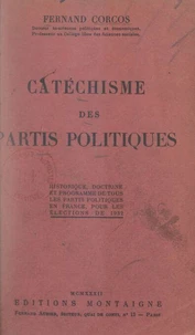 Catéchisme des partis politiques