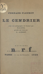 Fernand Fleuret et G. Aubert - Le cendrier.