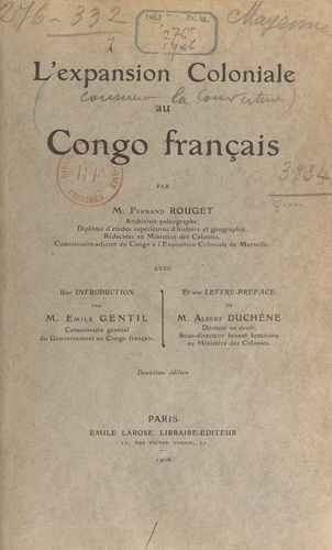 L'expansion coloniale au Congo français