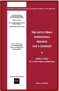 Une justice pénale internationale résiliente face à l'adversité