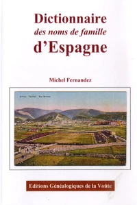 Dictionnaire des noms de famille d'espagne