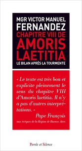 Chapitre VIII de Amoris Laetitia