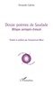 Fernando Cabrita - Douze poèmes de Saudade - Edition bilingue français-portugais.