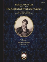 Fernando Sor - Collected Works for Guitar Vol. 1 - Advanced Studies. guitar..