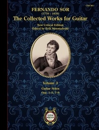 Fernando Sor - Collected Works for Guitar Vol. 3 - Guitar Solos. guitar..