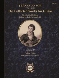 Fernando Sor - Collected Works for Guitar Vol. 9 - Guitar Solos. guitar..