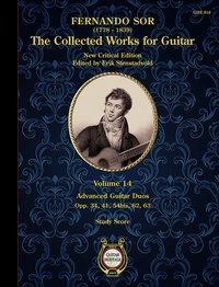 Fernando Sor - Collected Works for Guitar Vol. 14 - Advanced Guitar Duos. 2 guitars. Partition..