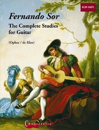Fernando Sor - The Complete Studies - Newly engraved from early editions. guitar..