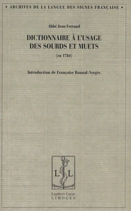 Dictionnaire à l'usage des sourds et muets