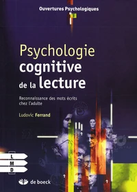 Psychologie cognitive de la lecture