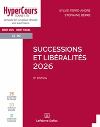 Successions et libéralités