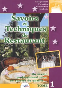 Savoirs et techniques de Restaurant
