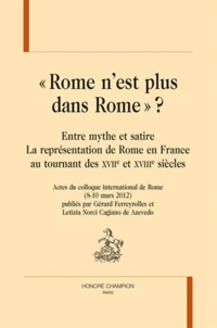 "Rome n'est plus dans Rome" ?