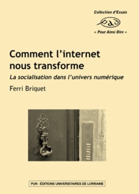 Ferri Briquet - Comment l'internet nous transforme - La socialisation dans l'univers numérique.