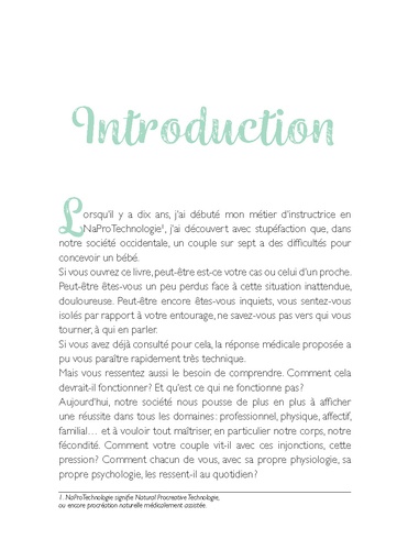 Concevoir un enfant. Restaurer la fertilité avec la NaProTechnologie