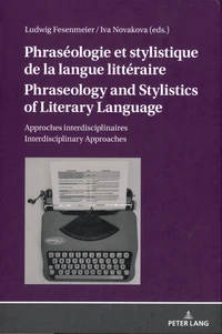 Phraséologie et stylistique de la langue littéraire