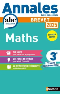 Annales Brevet Maths 3e