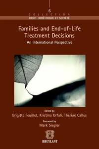 Families and End-of-Life Treatment Decisions