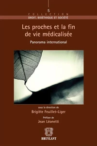 Les proches et la fin de vie médicalisée