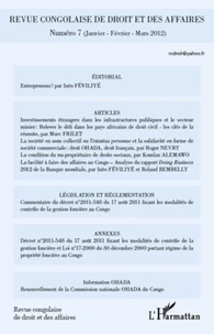 Revue congolaise de droit et des affaires