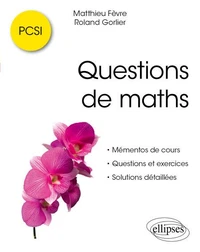 Questions de maths - PCSI