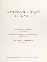 Inscriptions antiques du Maroc