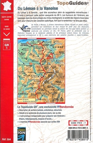 Du Léman à la Vanoise par le Mont Blanc et le Beaufortain. Tour des Dents-du-Midi 8e édition