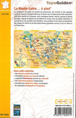 La Haute-Loire... à pied. 43 promenades et randonnées 2e édition