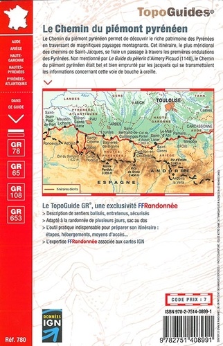 Le chemin du piémont pyrénéen vers Saint-Jacques-de-Compostelle 2e édition
