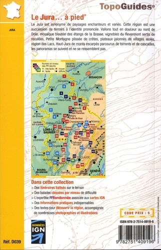 Le Jura... à pied. 46 promenades & randonnées 5e édition