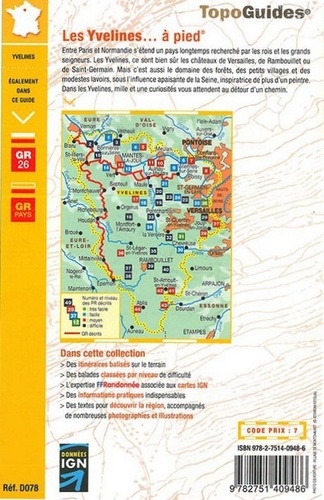 Les Yvelines... à pied. 44 Promenades & Randonnées 7e édition