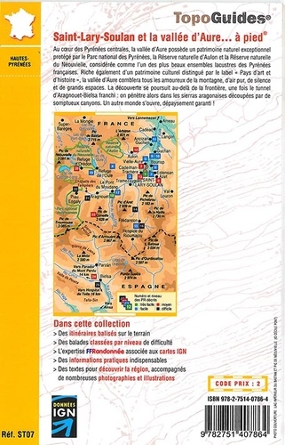 Saint-Lary-Soulan et la vallée d'Aure... à pied. 25 promenades & randonnées 2e édition