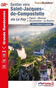  FFRandonnée - Sentier vers Saint-Jacques-de-Compostelle via Le Puy - Figeac - Moissac ; Rocamadour - La Romieu. Plus de 20 jours de randonnée.
