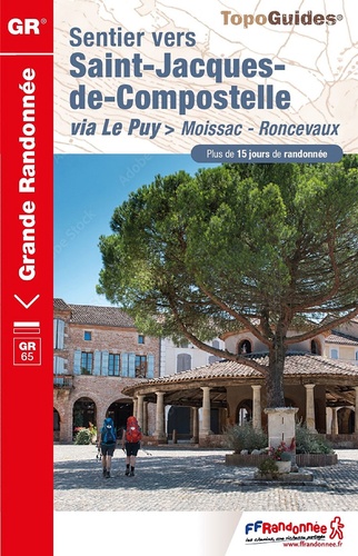 Sentier vers Saint-Jacques-de-Compostelle. Via Le Puy › Moissac-Roncevaux 9e édition