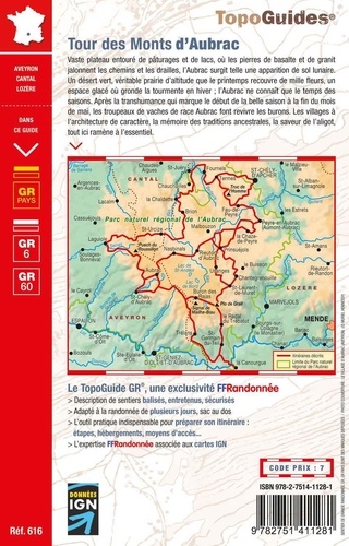 Tour des Monts d'Aubrac. Plus de 10 jours de randonnée 7e édition