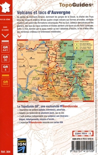 Volcans et lacs d'Auvergne. Pays du Val d'Allier 6e édition