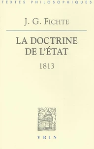 La doctrine de l'Etat 1813