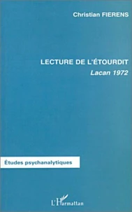 Lecture de l'étourdit. Lacan 1972