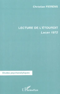 Lecture De L'Etourdit. Lacan 1972