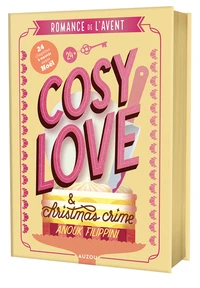 Cosy love & christmas crime - édition reliée collector - parfum citron