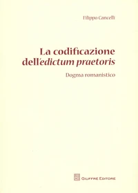 La codificazione dell'edictum praetoris