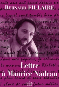 Lettre à Maurice Nadeau