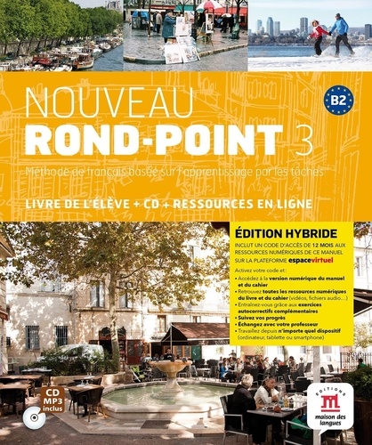 Nouveau Rond-Point 3 B2 - Livre de l'élève +... de Filomena Capucho - Grand  Format - Livre - Decitre