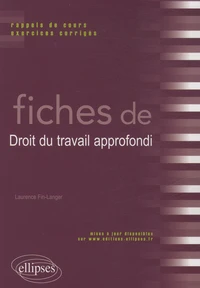 Fiches de droit du travail approfondi