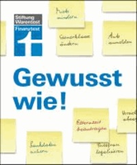 Finanztest - Gewusst wie! - 55 Alltagsprobleme Schritt für Schritt gelöst.