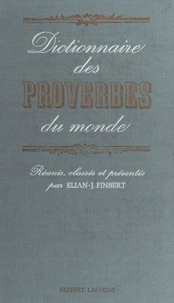 Dictionnaire des proverbes du monde