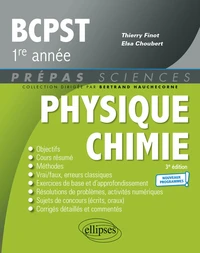 Physique-Chimie BCPST 1re année