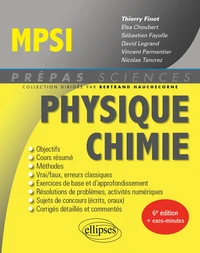 Physique-Chimie MPSI