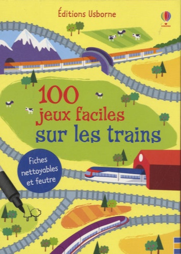 Fiona Watt - 100 jeux faciles sur les trains.