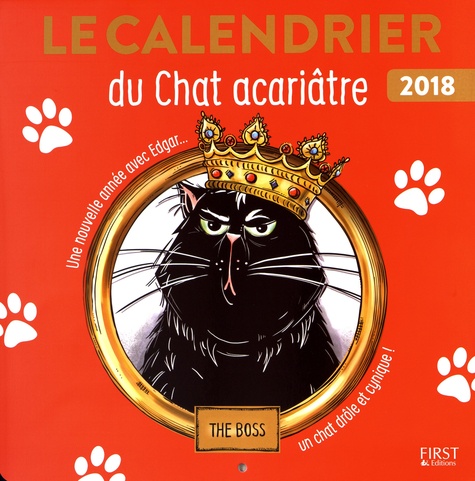 Calendrier du chat acariâtre  Edition 2018